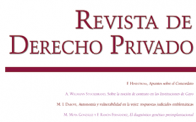 Lilian San Martín Neira y Jorge Larrocau Torres, “El razonamiento probatorio para el análisis de la causalidad en la responsabilidad civil: estudio de la jurisprudencia chilena”, en Revista de Derecho Privado, Vol. 40, 2020, pp. 329-359.