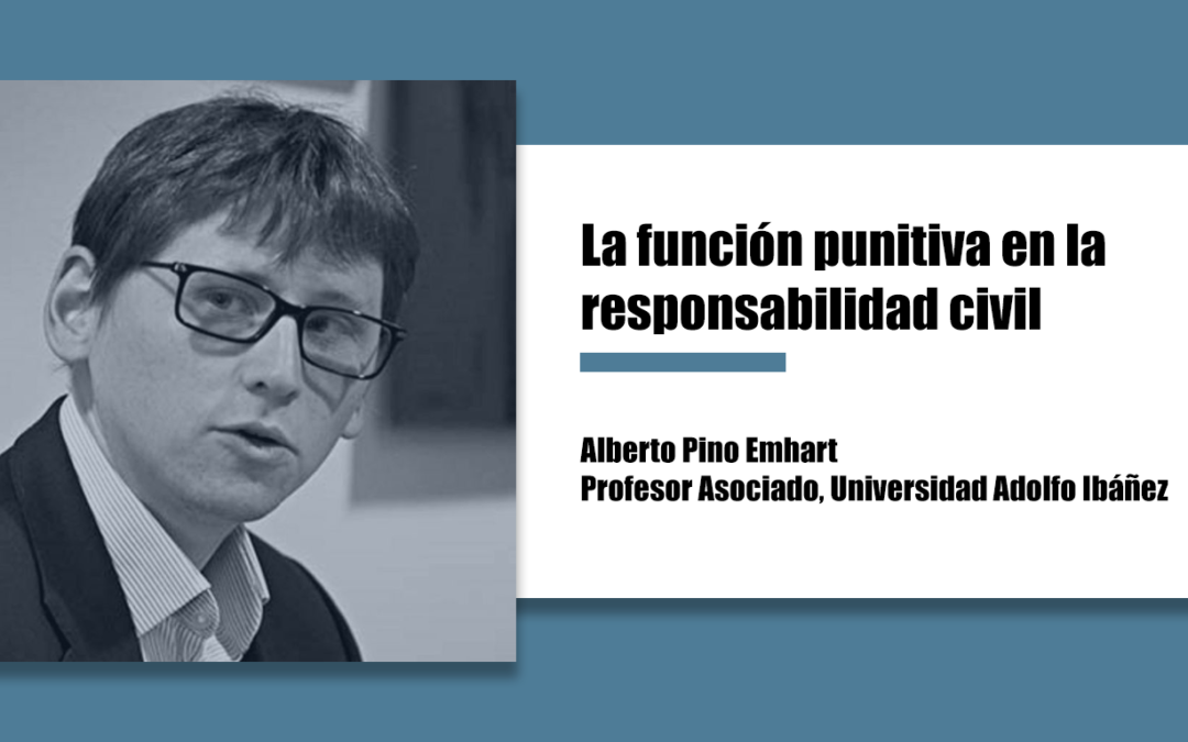 La función punitiva en la responsabilidad civil