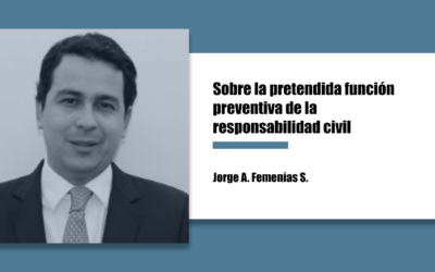 Sobre la pretendida función preventiva de la responsabilidad civil